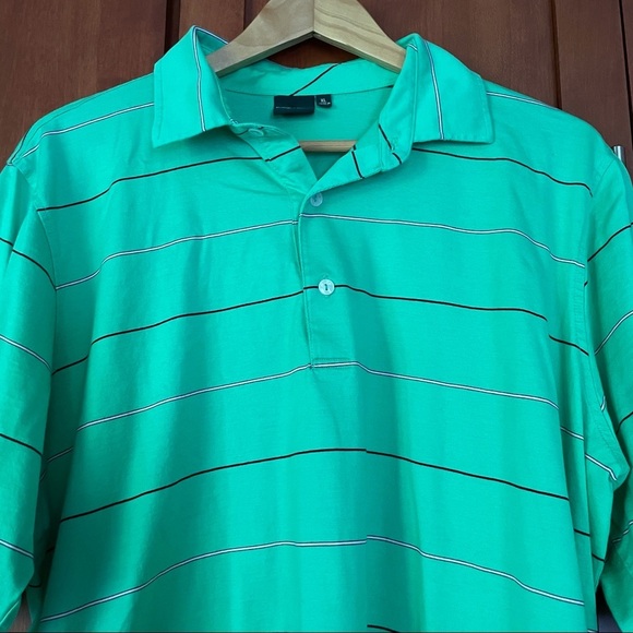 Fairway and Greene Striped Golf Polo Shirt Size XL - Picture 2 of 8
